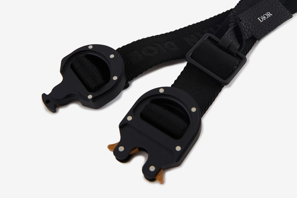 Dior 25mm Buckle Belt Release Info Buy Price Black
