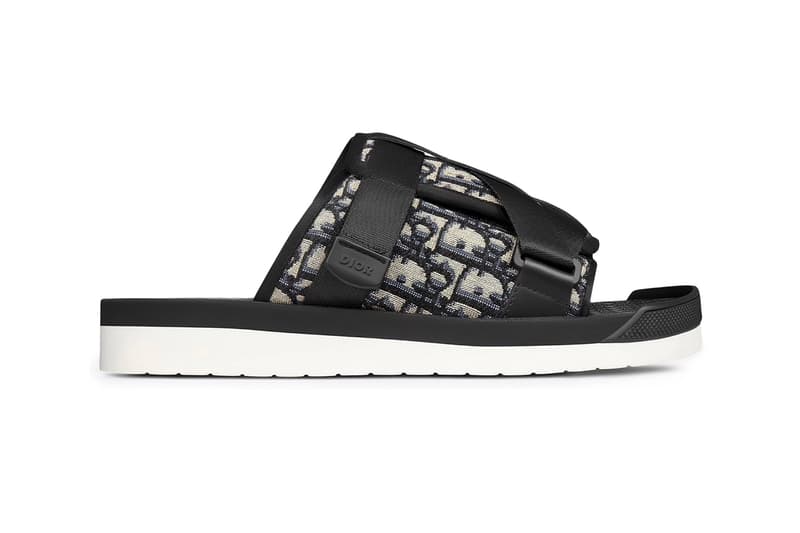 Dior Oblique Sandals Release Info Buy Price Black jacquard