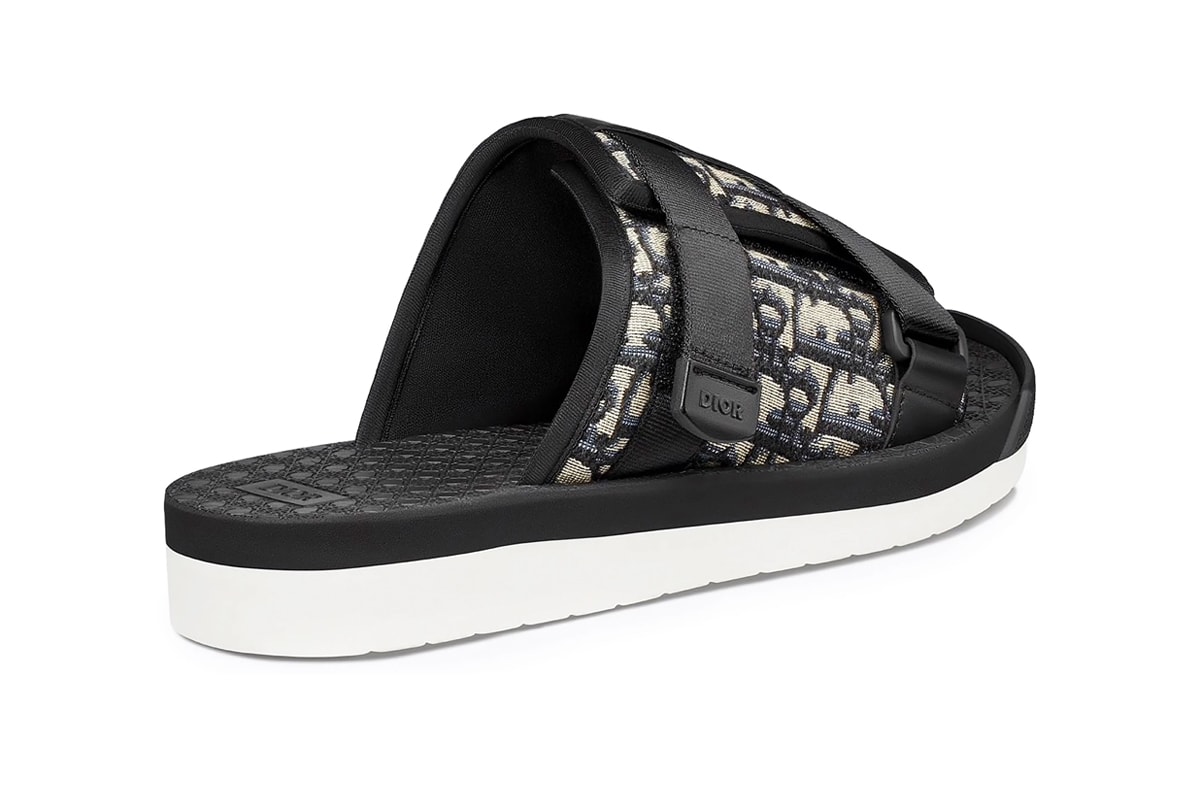 Dior Oblique Sandals Release Info Buy Price Black jacquard 