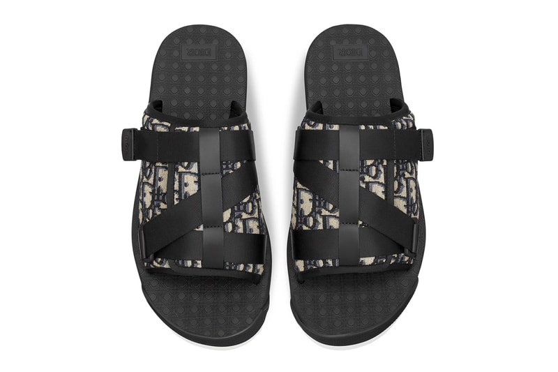 Dior Oblique Sandals Release Info Buy Price Black jacquard 