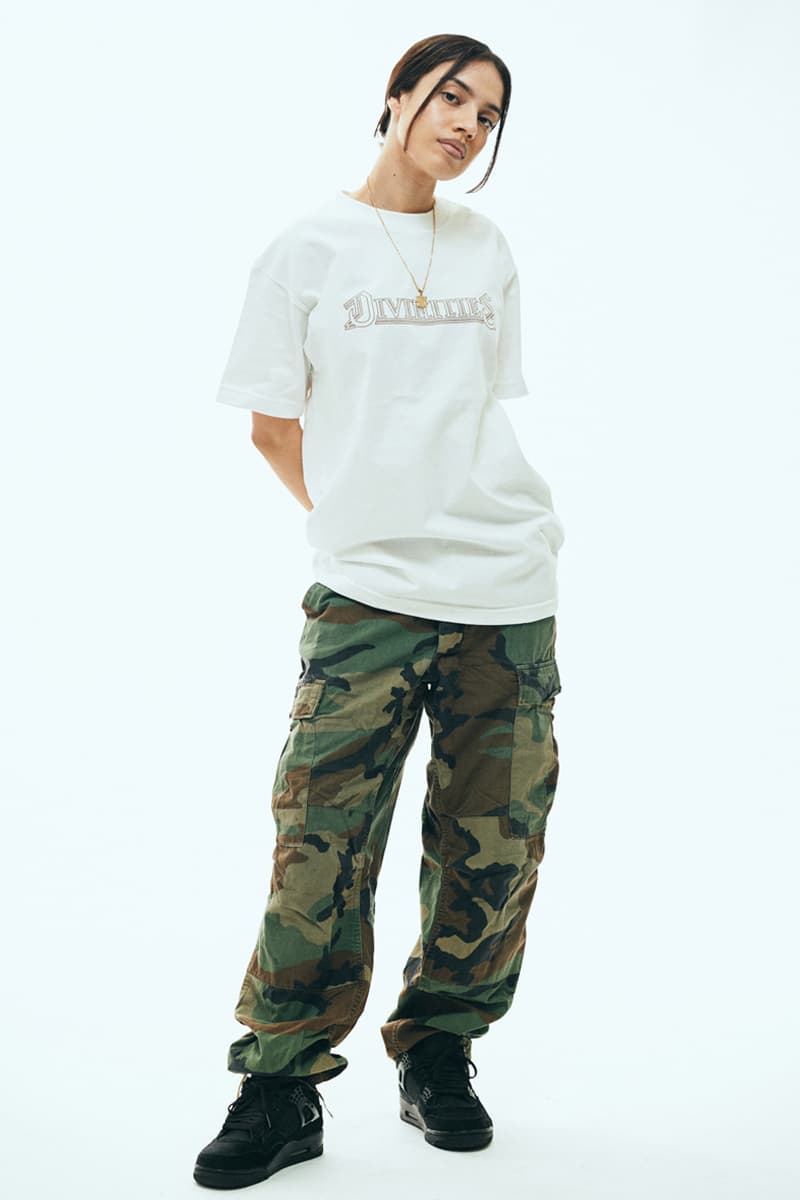 DIVINITIES Spring 2020 Collection Lookbook streetwear los angeles '90s graphics t-shirts pants screenprint 