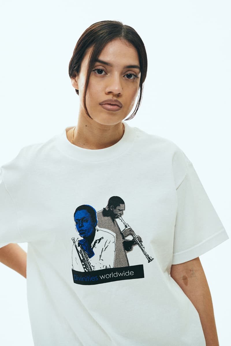 DIVINITIES Spring 2020 Collection Lookbook streetwear los angeles '90s graphics t-shirts pants screenprint