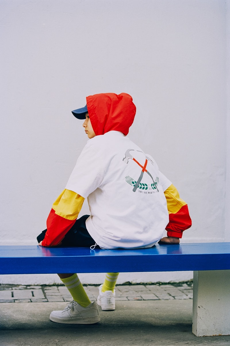 DOE SS20 "Boundary" Lookbook Shanghai clothing fashion Retail shirts cargo shorts graphic tees streetwear summer DOE 