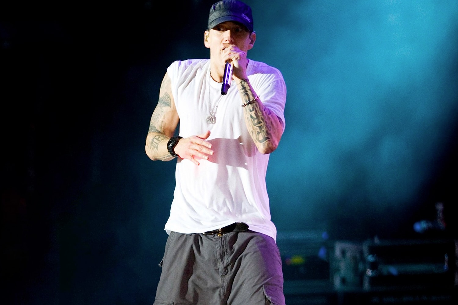 Eminem Donates Mom's Spaghetti to Medical Workers detroit henry ford health system marshall mathers foundation detroit receiving hospital coronavirus lose yourself 
