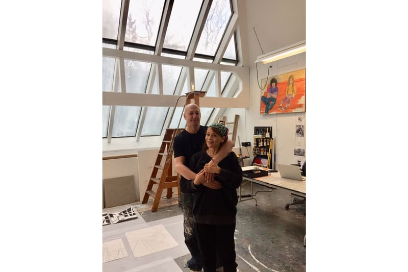 Eric Haze Elaine de Kooning House Residency Long Island East Hampton Isolated Lockdown Portraits Paintings