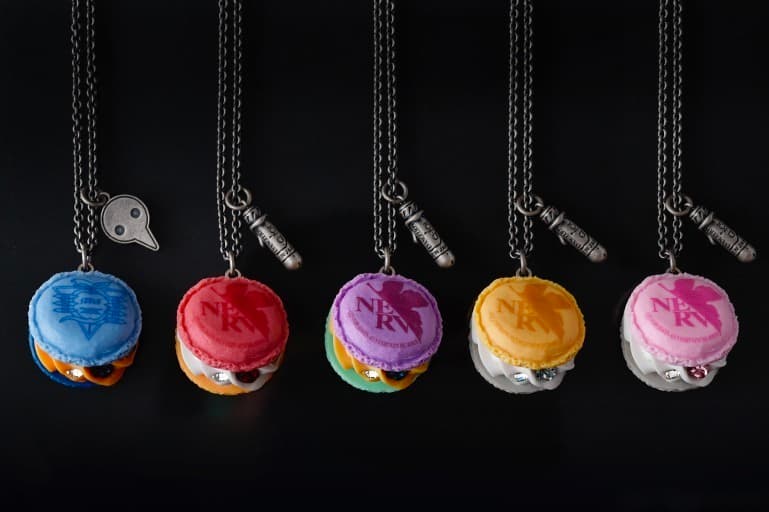 neon genesis Evangelion x Q-pot Jewelry Capsule Release Info necklaces rei ayanami Katsuragi Misato mech biscuit pendant pill 9mg spear of longinus eva unit