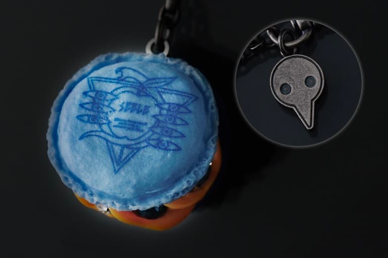 neon genesis Evangelion x Q-pot Jewelry Capsule Release Info necklaces rei ayanami Katsuragi Misato mech biscuit pendant pill 9mg spear of longinus eva unit