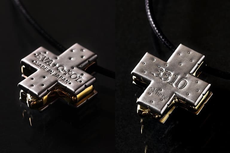 neon genesis Evangelion x Q-pot Jewelry Capsule Release Info necklaces rei ayanami Katsuragi Misato mech biscuit pendant pill 9mg spear of longinus eva unit
