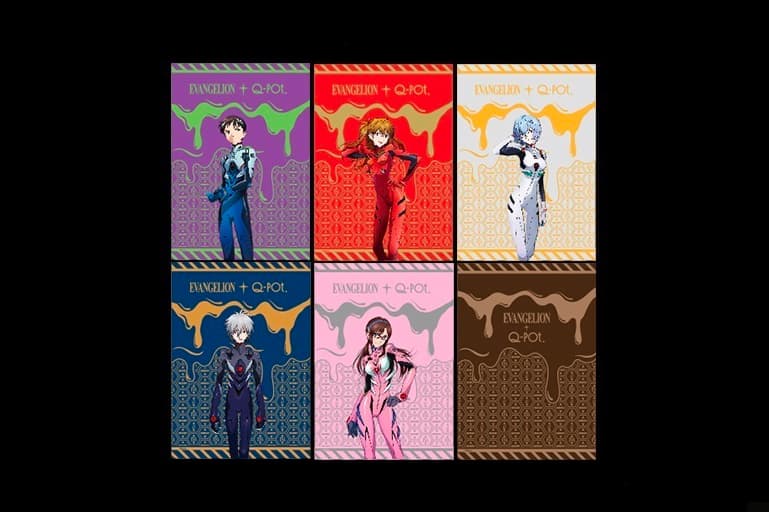 neon genesis Evangelion x Q-pot Jewelry Capsule Release Info necklaces rei ayanami Katsuragi Misato mech biscuit pendant pill 9mg spear of longinus eva unit