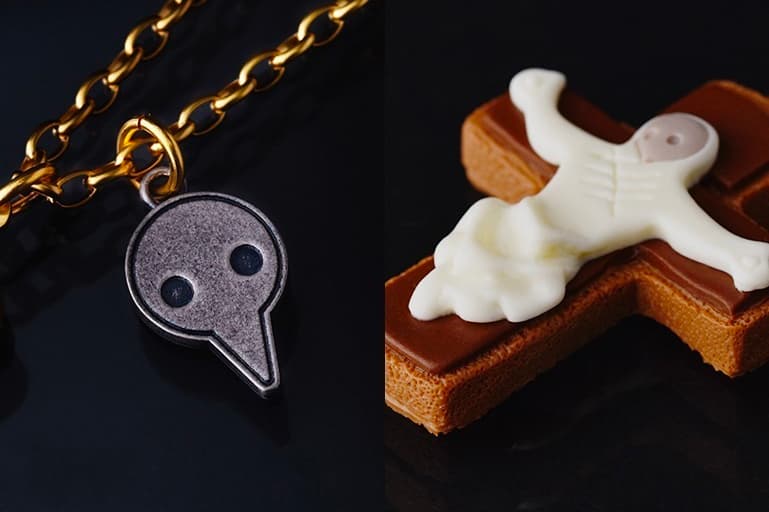 neon genesis Evangelion x Q-pot Jewelry Capsule Release Info necklaces rei ayanami Katsuragi Misato mech biscuit pendant pill 9mg spear of longinus eva unit