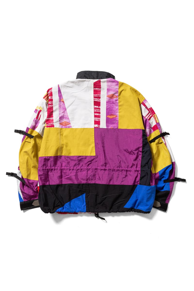 F LAGSTUF F Deconstructed Ski Jackets menswear streetwear japanese spring summer 2020 collection graphics prints reconstruction outerwear alpine retro sports winter jacket