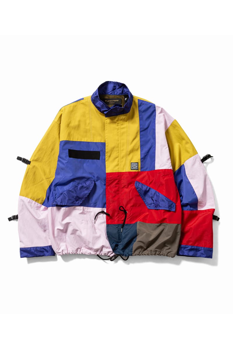 F LAGSTUF F Deconstructed Ski Jackets menswear streetwear japanese spring summer 2020 collection graphics prints reconstruction outerwear alpine retro sports winter jacket