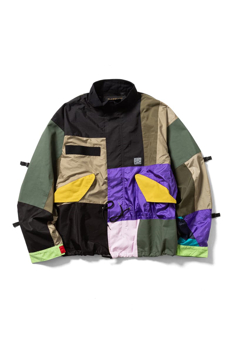 F LAGSTUF F Deconstructed Ski Jackets menswear streetwear japanese spring summer 2020 collection graphics prints reconstruction outerwear alpine retro sports winter jacket