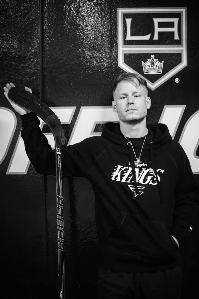 FaZe Clan x LA Kings Collaboration merch Apparel, Charity Event fight2fund tournament stream Adrian Kempe, Austin Wagner, Ben Hutton Blake Lizotte april 1 2020 los angeles