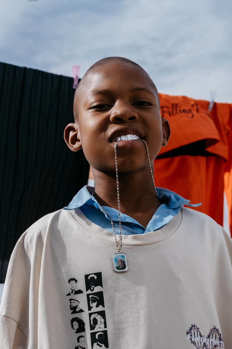 Filling Pieces Spring/Summer 2020 Collection Dakar Senegal Miftha Bahardeen Dieylane Cisse Fictional Family T-shirts Shorts Vests Jackets Blazers Trousers Track Sets Formal Dress Shoes