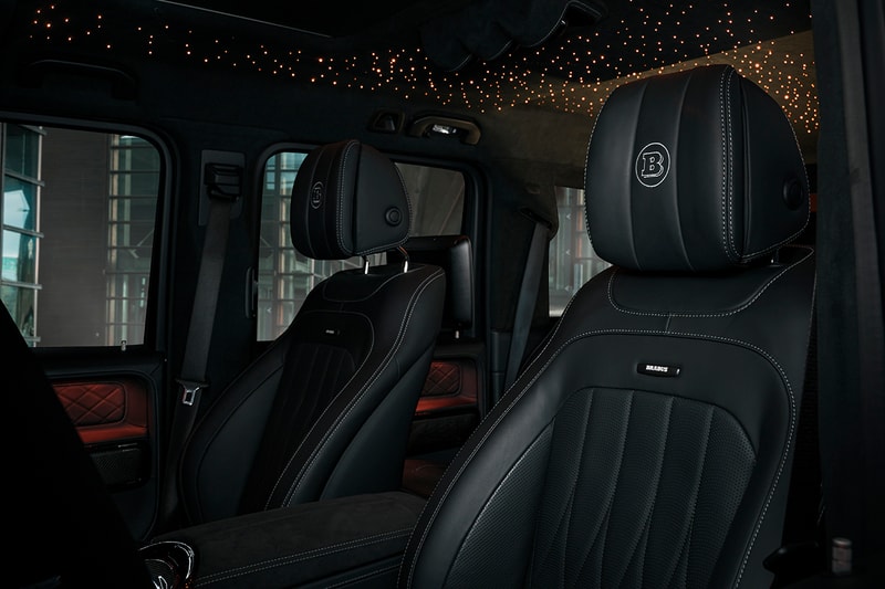 Brabus 700 WIDESTAR by fostla.de Mercedes-Benz G-Class G63 AMG G-Wagon Truck SUV Sportscar Tuning Custom Star Sky Night Roof Liner Luxury Automotive