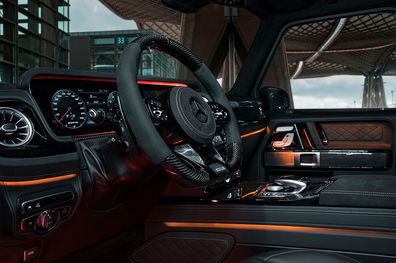 Brabus 700 WIDESTAR by fostla.de Mercedes-Benz G-Class G63 AMG G-Wagon Truck SUV Sportscar Tuning Custom Star Sky Night Roof Liner Luxury Automotive