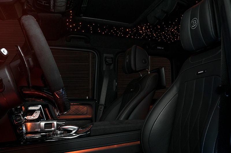 Brabus 700 WIDESTAR by fostla.de Mercedes-Benz G-Class G63 AMG G-Wagon Truck SUV Sportscar Tuning Custom Star Sky Night Roof Liner Luxury Automotive