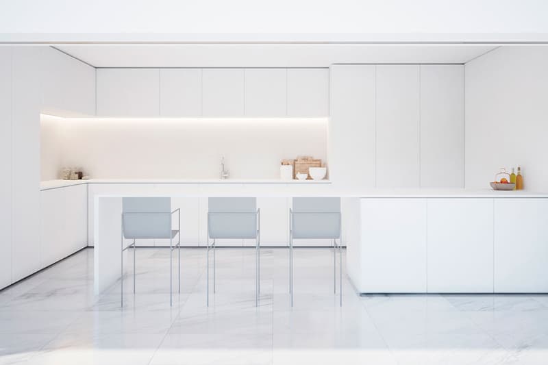 Fran Silvestre Arquitectos House Coimbra-Steinman House Lisbon Portugal Gold Course White Structure Home Two Volumes Pool Terrace