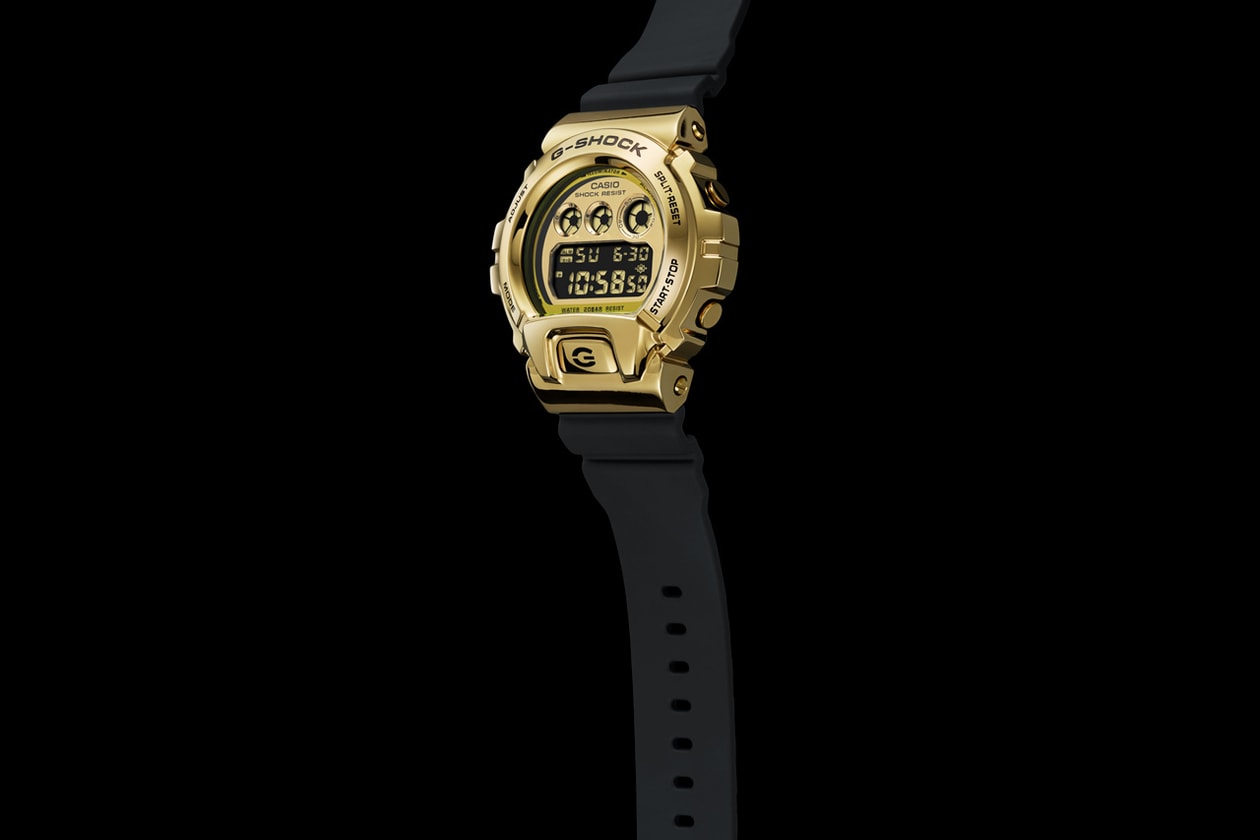 G-SHOCK DW6900 GM6900 series GOLD RED SILVER 1990 Eric Haze LRG Mister Cartoon and Krink UNDEFEATED MEDICOM TOY CLOT Third Eye new colors materials and a finish glass fiber reinforced resin case molded bezel pop culture fashion art music