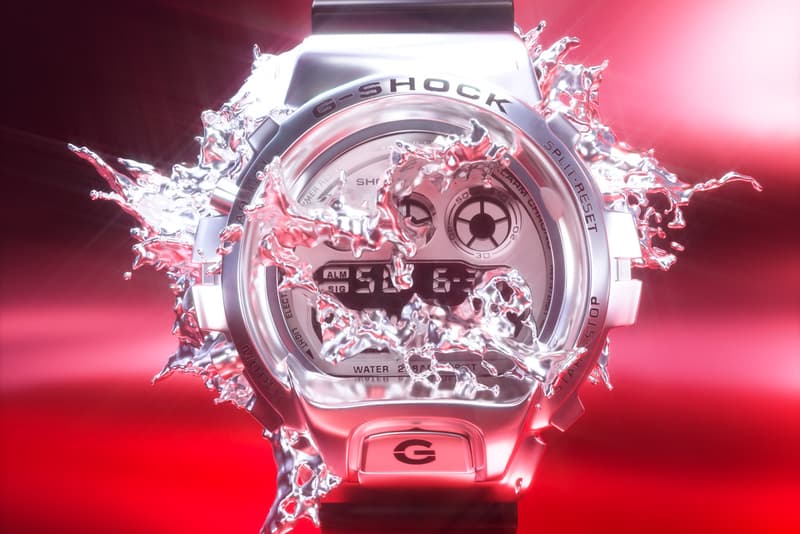 G-SHOCK DW6900 GM6900 series GOLD RED SILVER 1990 Eric Haze LRG Mister Cartoon and Krink UNDEFEATED MEDICOM TOY CLOT Third Eye new colors materials and a finish glass fiber reinforced resin case molded bezel pop culture fashion art music