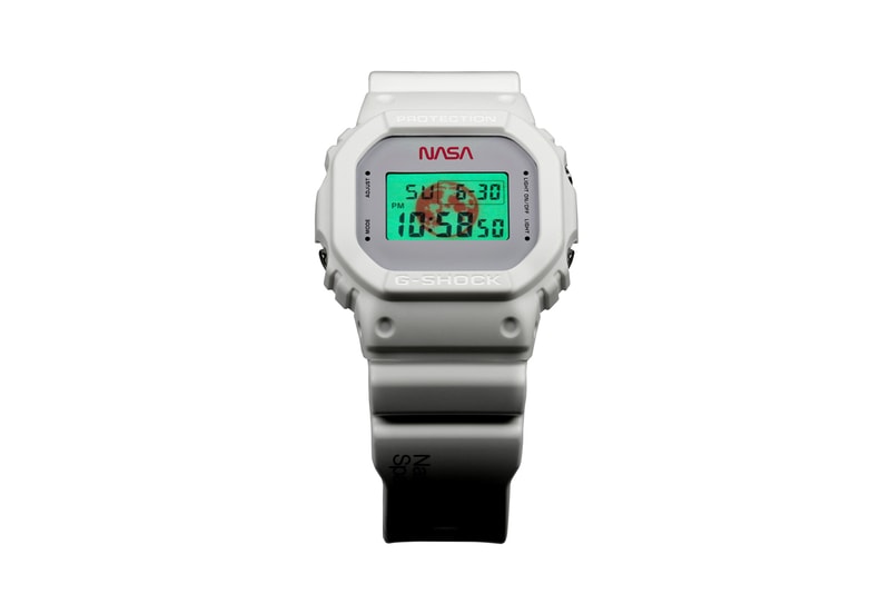G-Shock NASA DW5600NASA20-7CR casio watch timepiece collaboration astronaut american flag set National Aeronautics and Space Administration all systems go