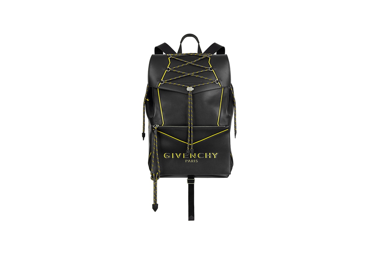 Givenchy Bond Bag Summer 2020 Mens Collection Original Shopper Backpack Belt Bag Duffle Crossbody Clare Waight Keller Strings Chains Detailing Release Information