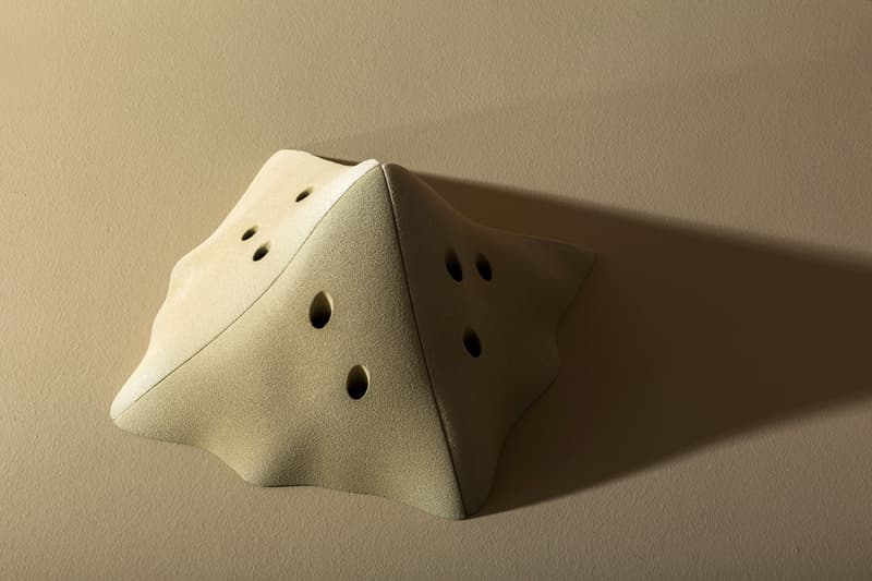 Greece is for Lovers & Sandhelden 'Heaps' Modular Flower Vase 3D Printed Quartz Sand Mediterranean Dune