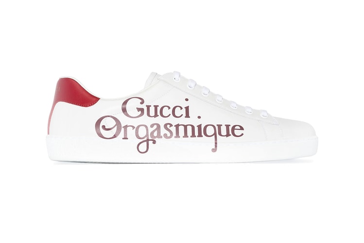 Gucci Drops "Orgasmique" Ace Low-Top Sneaker
