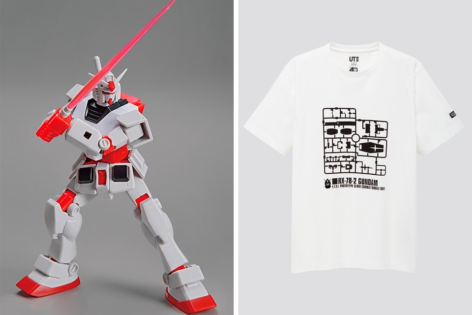 Uniqlo Ut X Gunpla 40th Anniv T Shirts Models Hypebeast