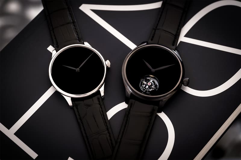 H. Moser & Cie Vantablack Venturer Watch News Tourbillon endeavour swiss dress watch mechanical 