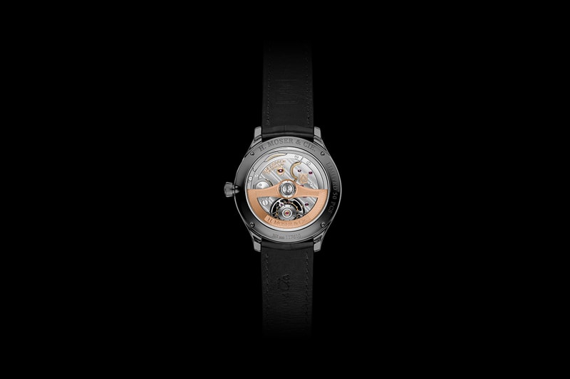 H. Moser & Cie Vantablack Venturer Watch News Tourbillon endeavour swiss dress watch mechanical 