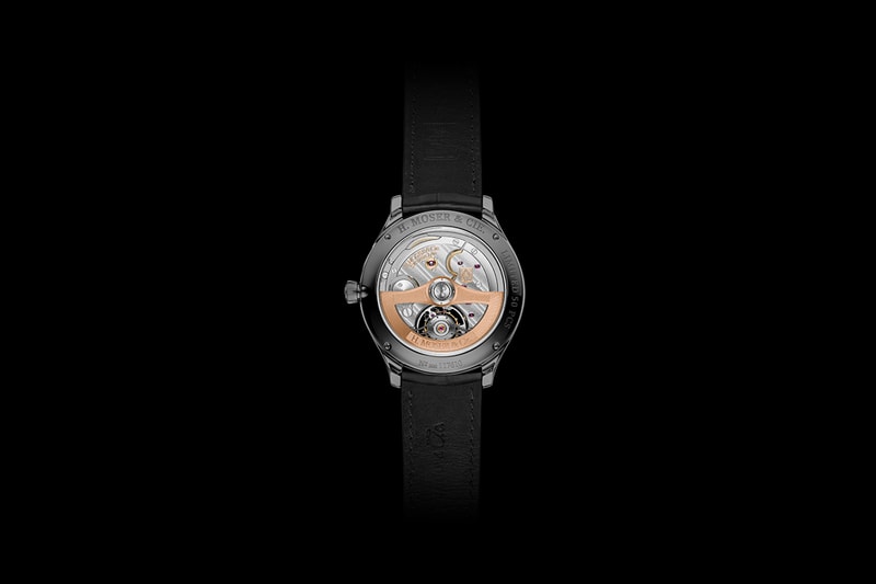 H. Moser & Cie Vantablack Venturer Watch News Tourbillon endeavour swiss dress watch mechanical 