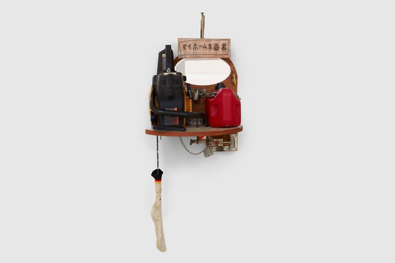 half gallery under glass exhibition tom sachs richard prince rene ricard chloe wise