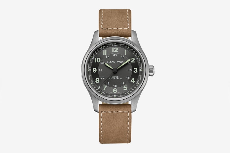 Hamilton Khaki Field Titanium model Refresh update light tactical 42mm H 10 automatic movement 80-hour power reserve fauxtina lume option