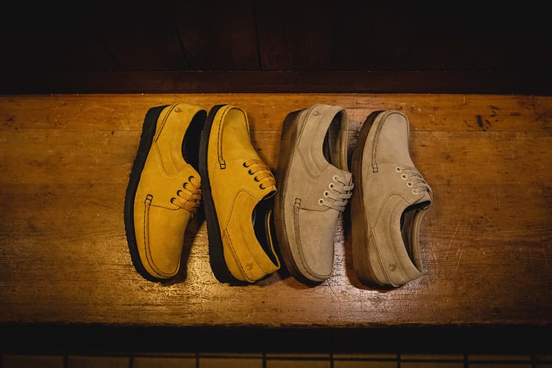 hanon padmore barnes higgins release information details buy cop purchase beige suede sunflower yellow