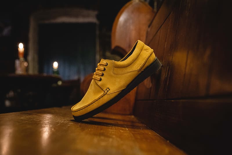hanon padmore barnes higgins release information details buy cop purchase beige suede sunflower yellow