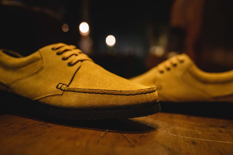 hanon padmore barnes higgins release information details buy cop purchase beige suede sunflower yellow