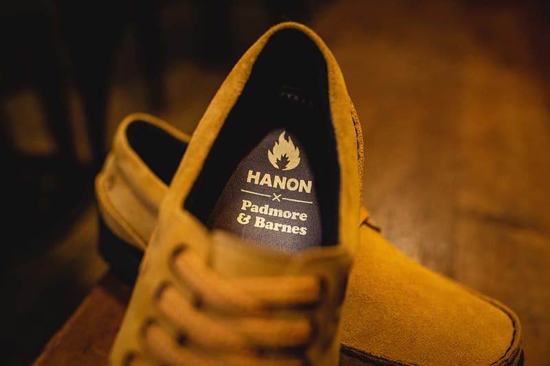 hanon padmore barnes higgins release information details buy cop purchase beige suede sunflower yellow