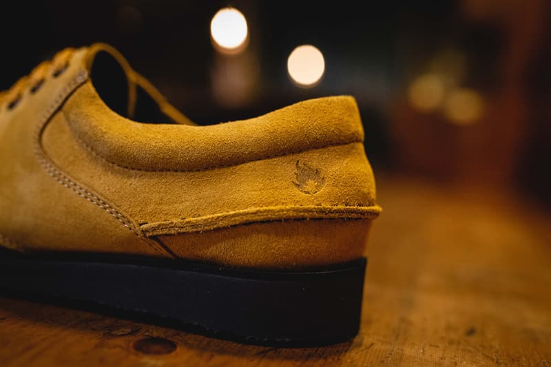 hanon padmore barnes higgins release information details buy cop purchase beige suede sunflower yellow
