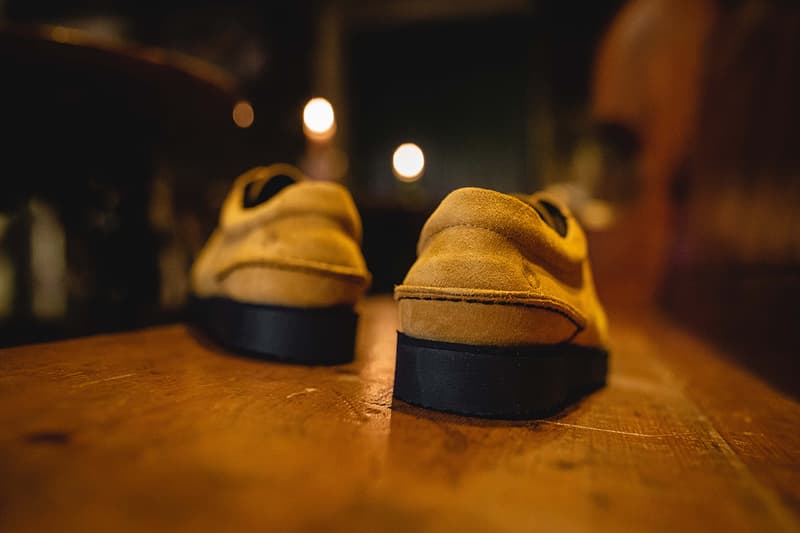 hanon padmore barnes higgins release information details buy cop purchase beige suede sunflower yellow