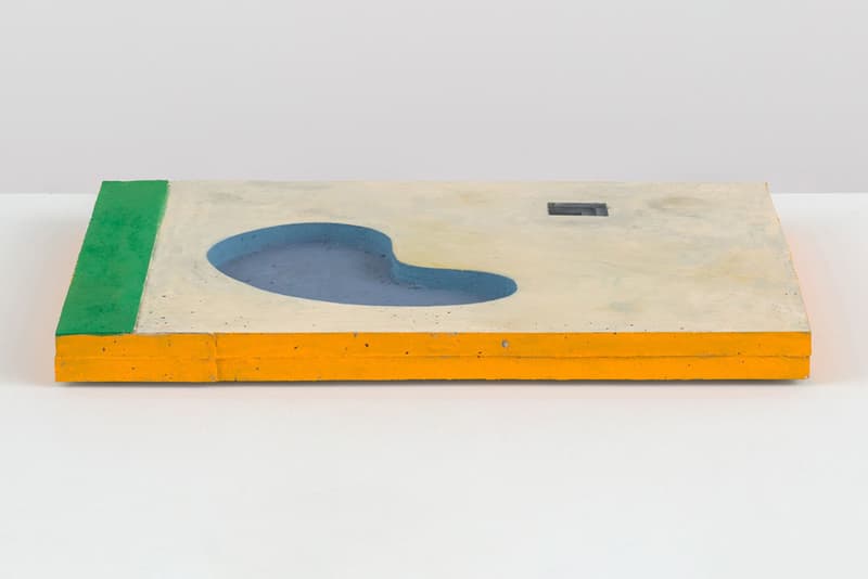 Harold Ancart "Pools" David Zwirner Gallery Styrofoam Sculptures Swimming Pools 3D Concrete Basin Stairs