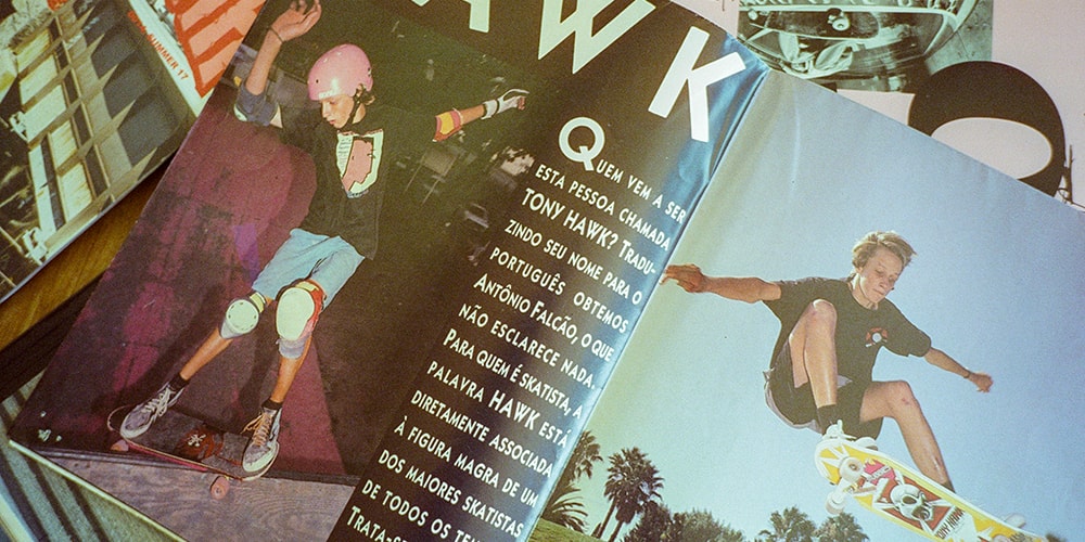 Look Back Library Thrasher Magazine Poweredge World's Collection Skateboarding Tony Hawk Kevin Marks skating vintage san diego california