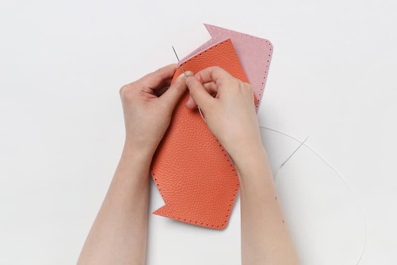 hender scheme diy craft yourself home piggy coin money bank cow leather release drop info natural white orange blue