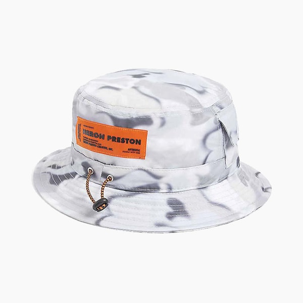 Heron Preston Camouflage-Printed Nylon Bucket Hat