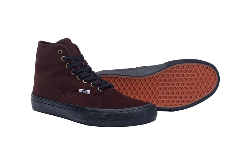 Hockey Vans Authentic Hi AA Andrew Allen Black Navy Brown Release