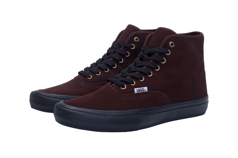 Hockey Vans Authentic Hi AA Andrew Allen Black Navy Brown Release