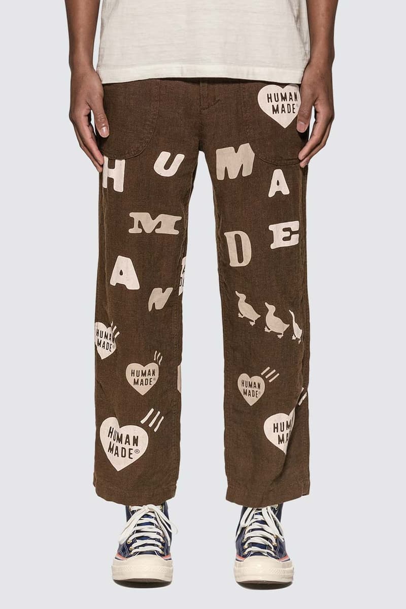 human made spring summer 2020 collection release t shirt 1901 deck pants all over print nigo