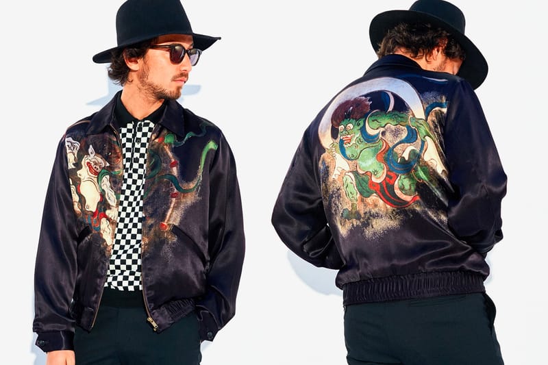 HYSTERIC GLAMOUR Embraces Traditional Rinpa Paintings Over Souvenir Jacket