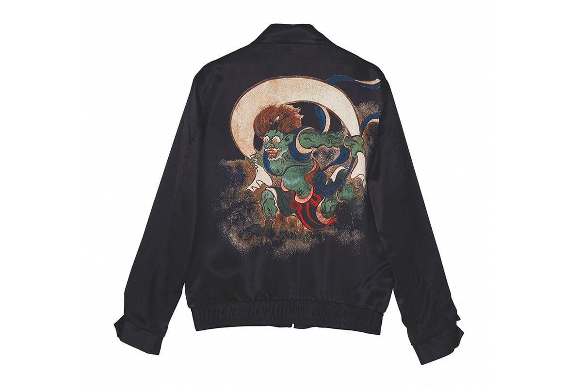 Hysteric Glamor Ogata Korin Souvenir Jacket Hawaiian Shirt Release Wing God Fujin Raijin Zu Raijin Painting Artwork Japan Japanese Fashion Streetwear Nobuhiko Kitamura Nobu 